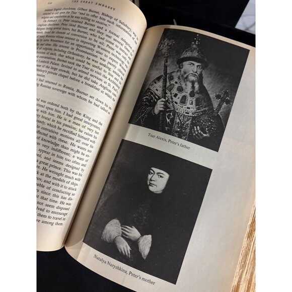 Peter The Great By Robert K. Massie Hardcover Book 1991 Edition Vintage - Picture 12 of 15